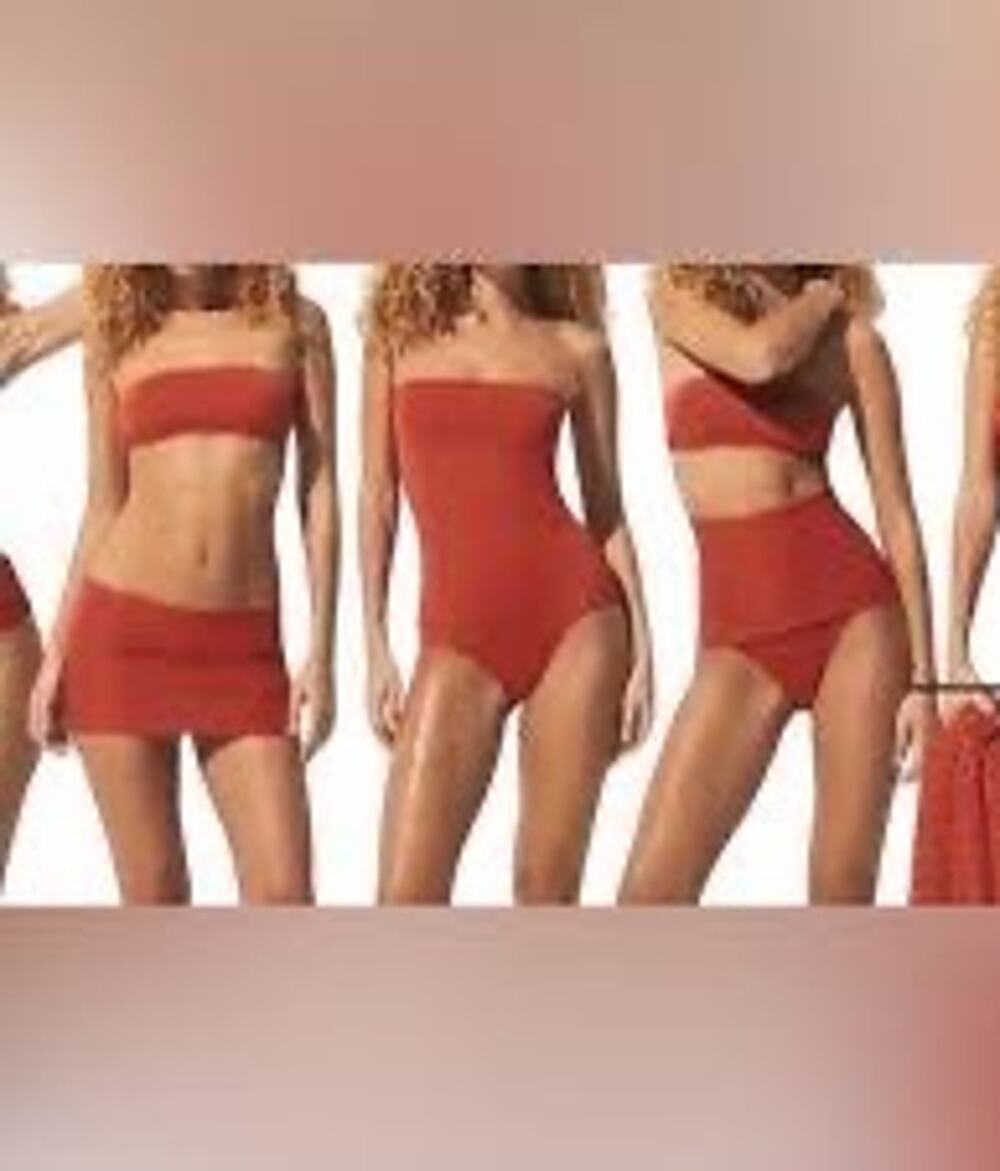 SKIMS Classic Swim Convertible One Piece Swimsuit Terra Size Small NWOT